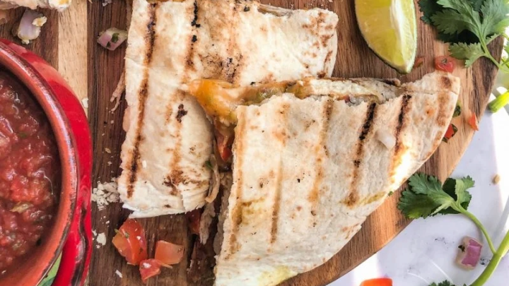 Tex-Mex Grilled Tofu Quesadillas