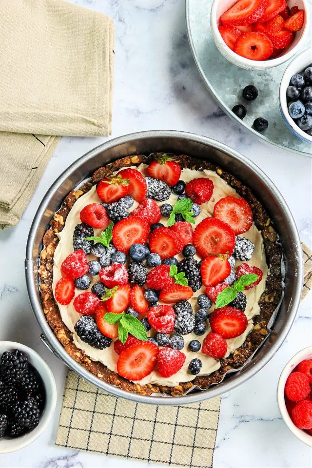 No Bake Sweet Fruit Pizza Recipe