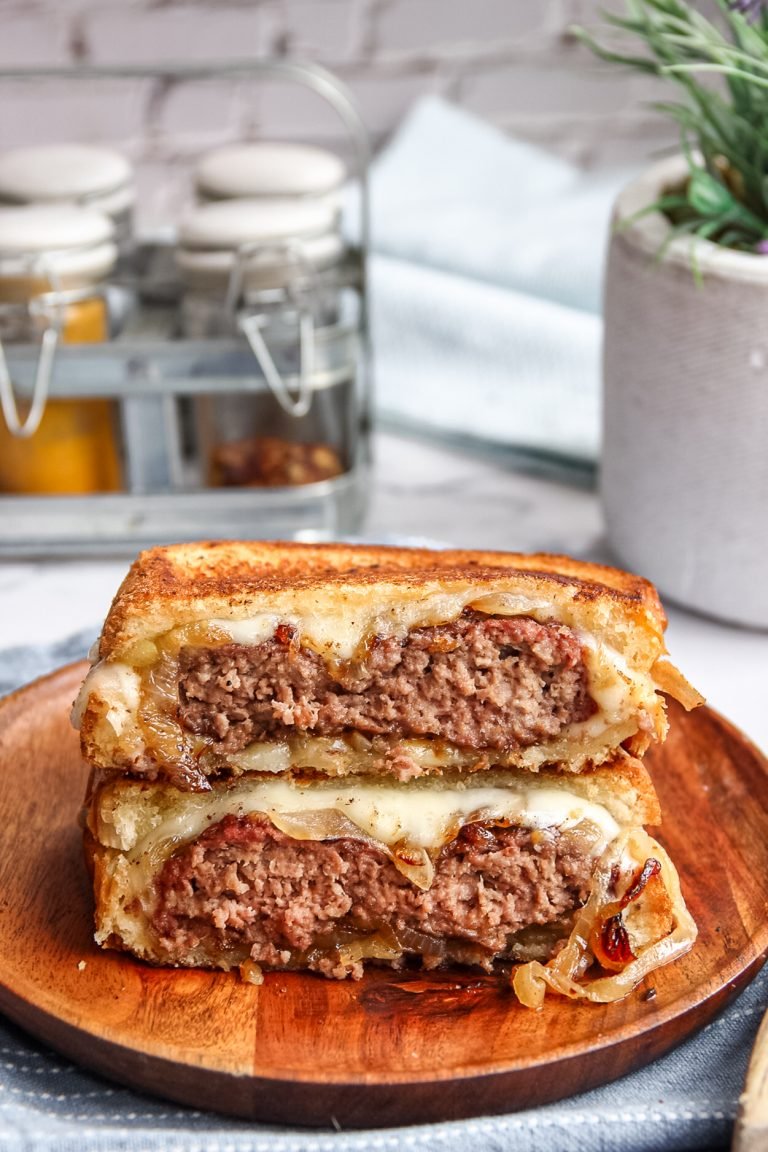 Classic Patty Melt Sandwich - Sandra's Easy Cooking Finger Foods