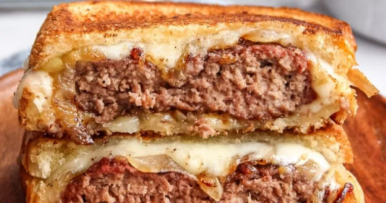 Classic Patty Melt Sandwich