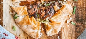 Mushroom and Leek Galette