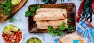 Air Fryer Mushroom and Cheese Taquitos