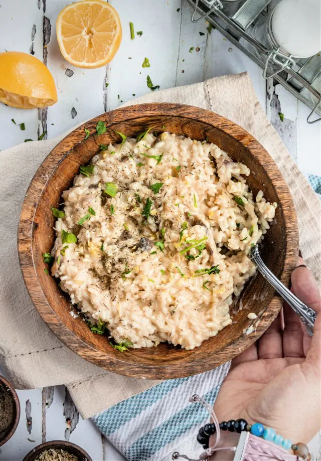 Mushroom Risotto