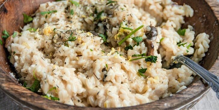 Mushroom Risotto