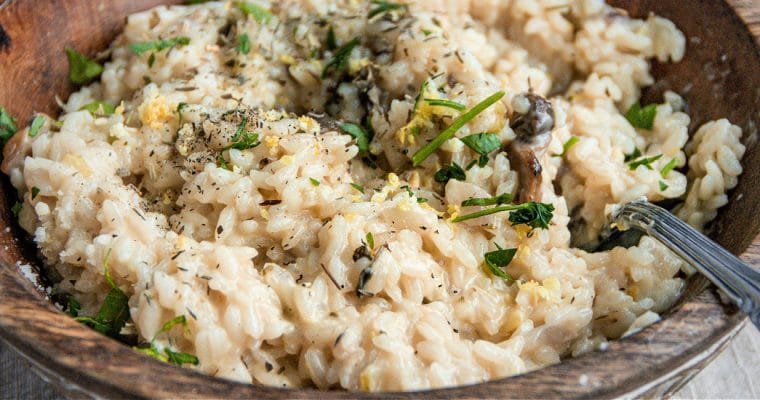 Mushroom Risotto