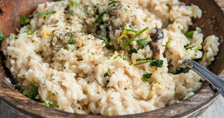 Mushroom Risotto