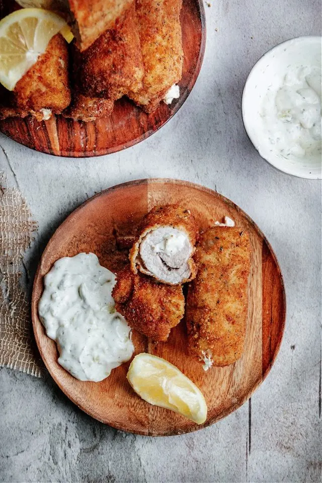 Pork Steak Rolls with Cream Cheese