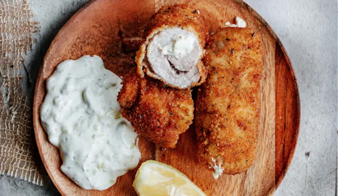 Pork Steak Rolls with Cream Cheese