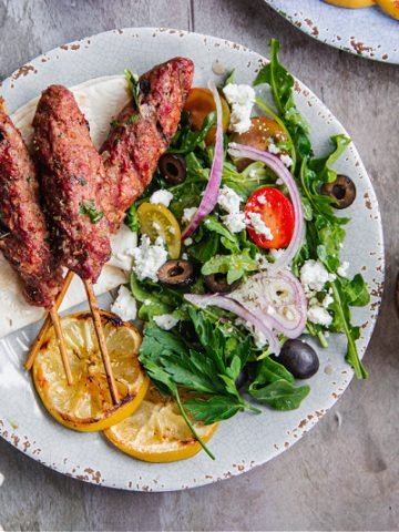 Greek hotsell beef kabobs