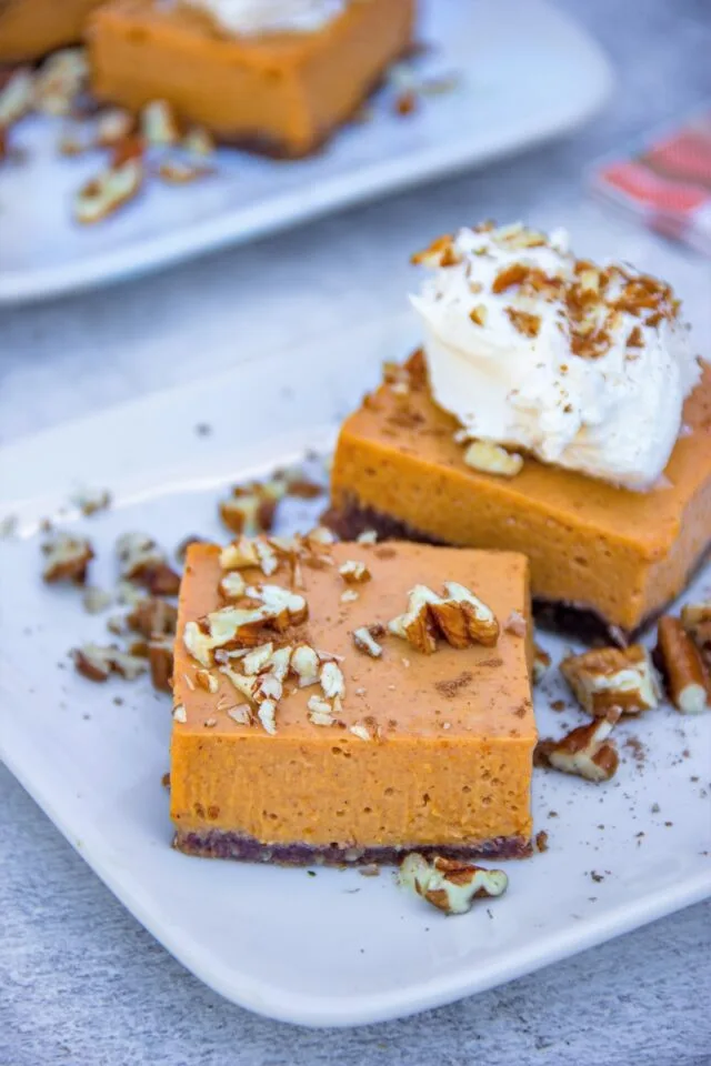 Recipe for No-Bake Pumpkin Bars 