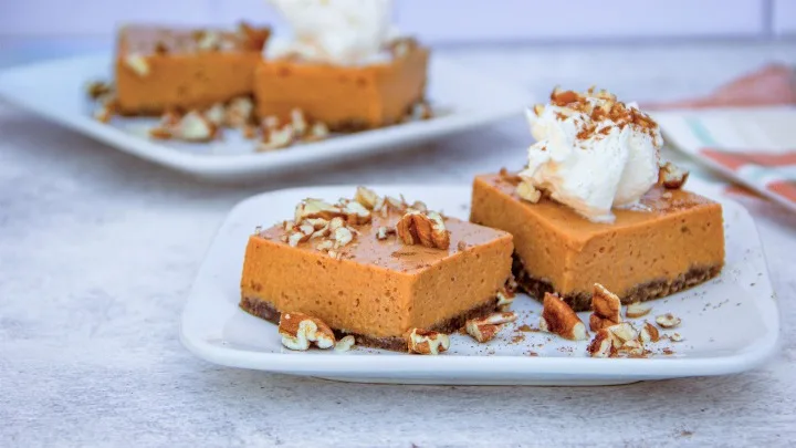 No-Bake Pumpkin Bars