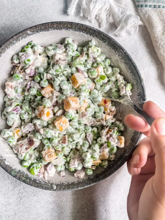 Southern English Pea Salad