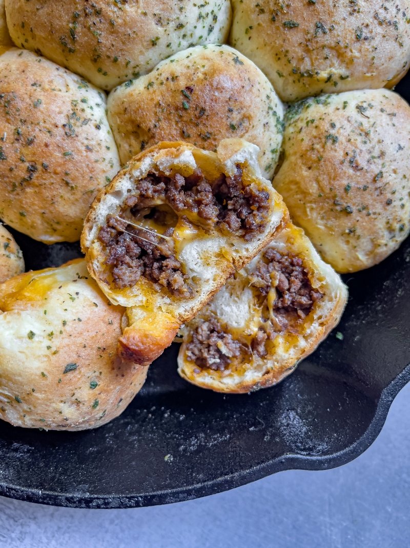 Taco Biscuit Skillet Bites Sandras Easy Cooking