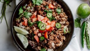 Beef Burrito Skillet