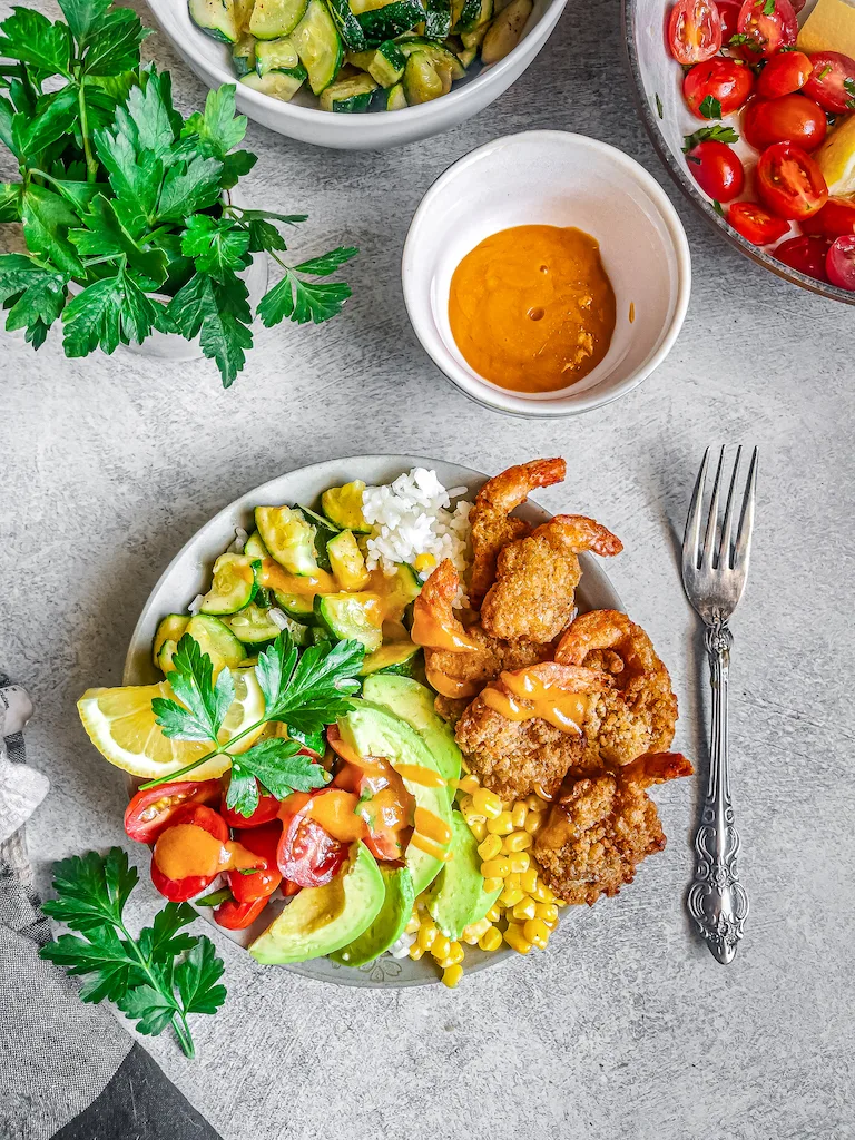 Shrimp Rice Bowl