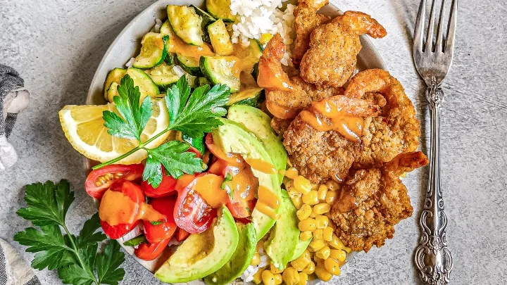 Shrimp Rice Bowl