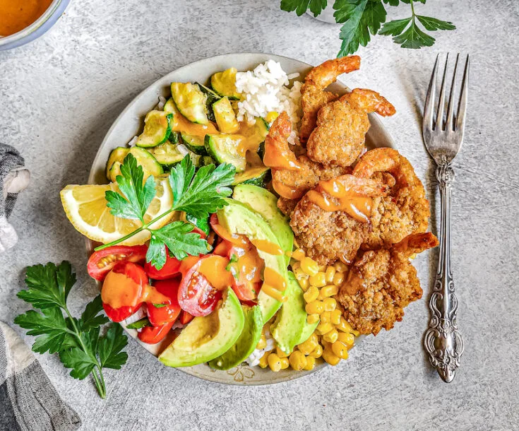 Shrimp Rice Bowl