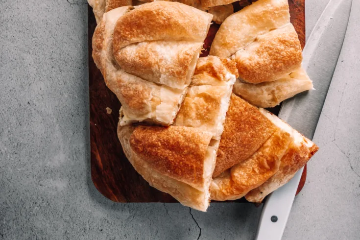 homemade cheese pastry