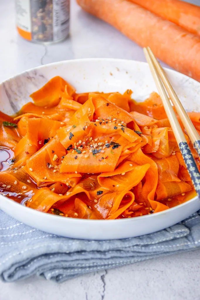 tiktok carrot salad