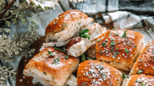 Turkey and Cranberry Sauce Sliders