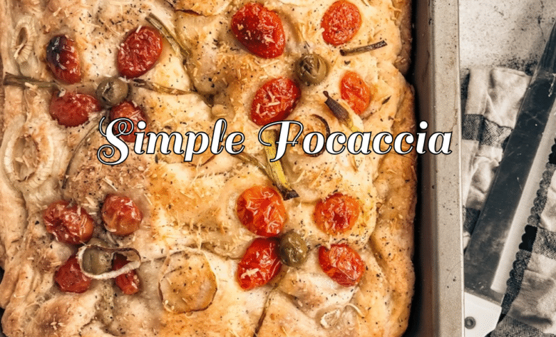 Simple Focaccia
