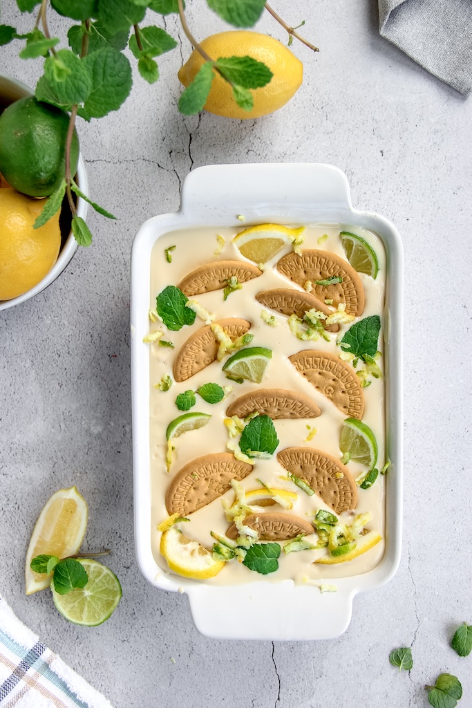 No Bake Carlota de Limon Cheesecake