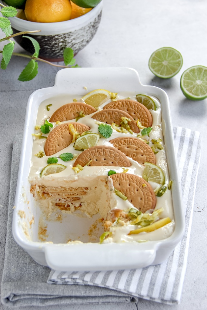 No Bake Carlota de Limon Cheesecake