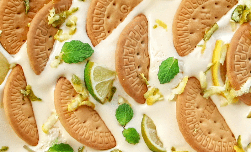 No Bake Carlota de Limon Cheesecake