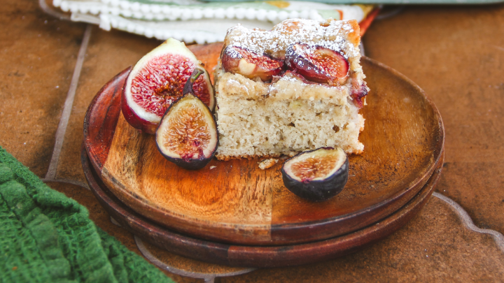 Banana Bread with Figs