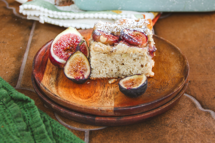 Banana bread with figs recipe