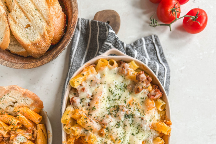 Easy Baked Beef Pasta