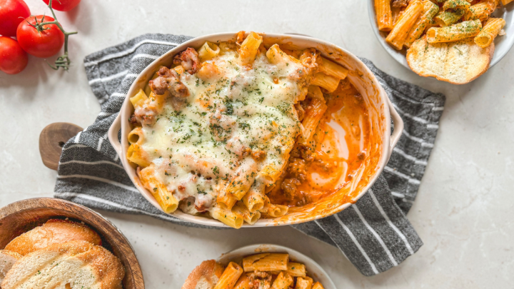 Easy Baked Beef Pasta