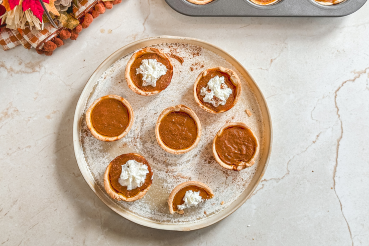 Easy Mini Pumpkin Pies