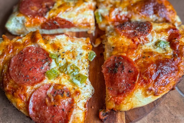 Skillet Deep Dish Pizza