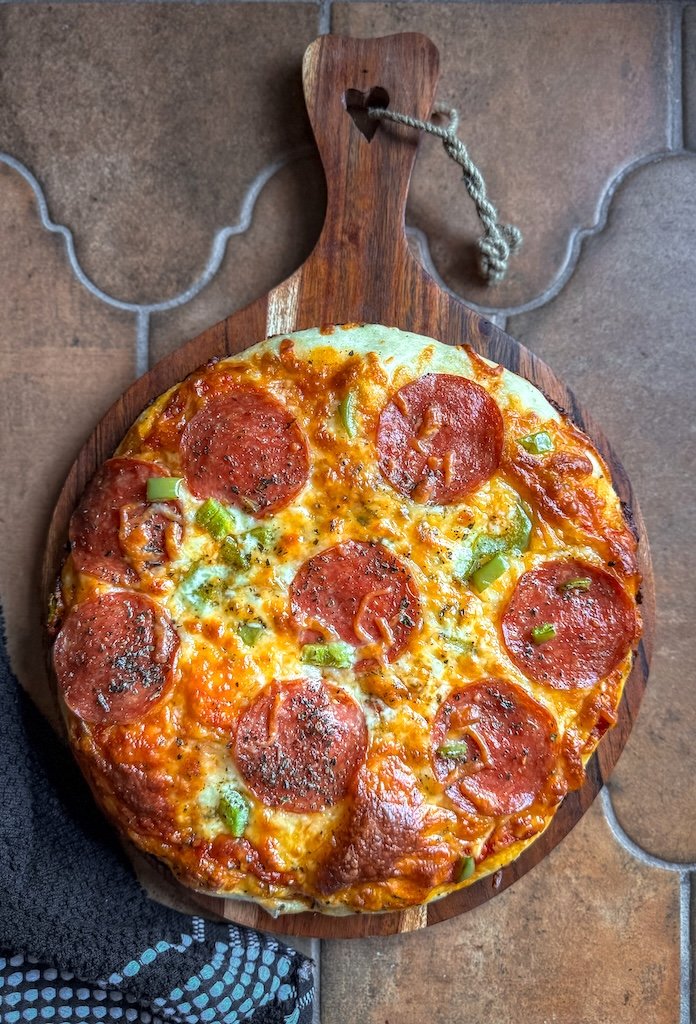 Skillet Deep Dish Pizza