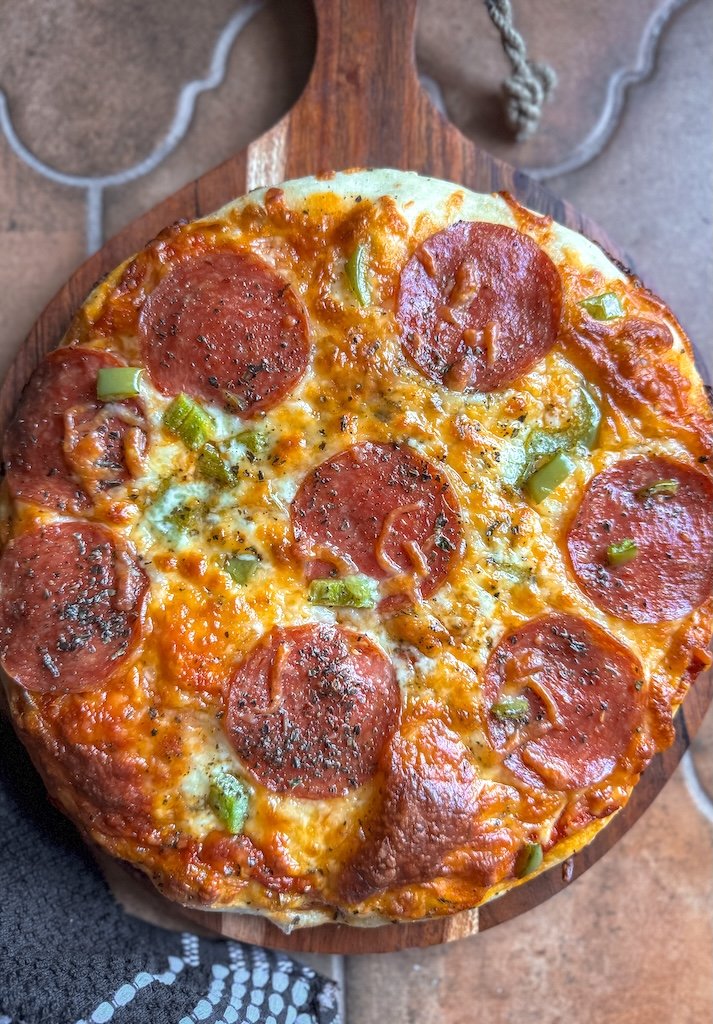 Skillet Deep Dish Pizza