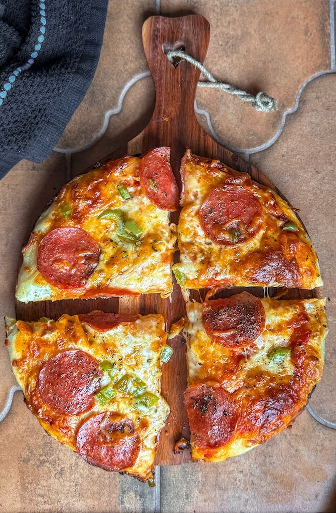 Skillet Deep Dish Pizza