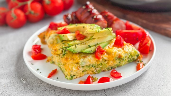 tasty and easy recipe for Cheesy Broccoli Frittata