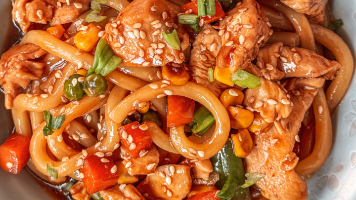 Chicken Teriyaki Noodles Recipe