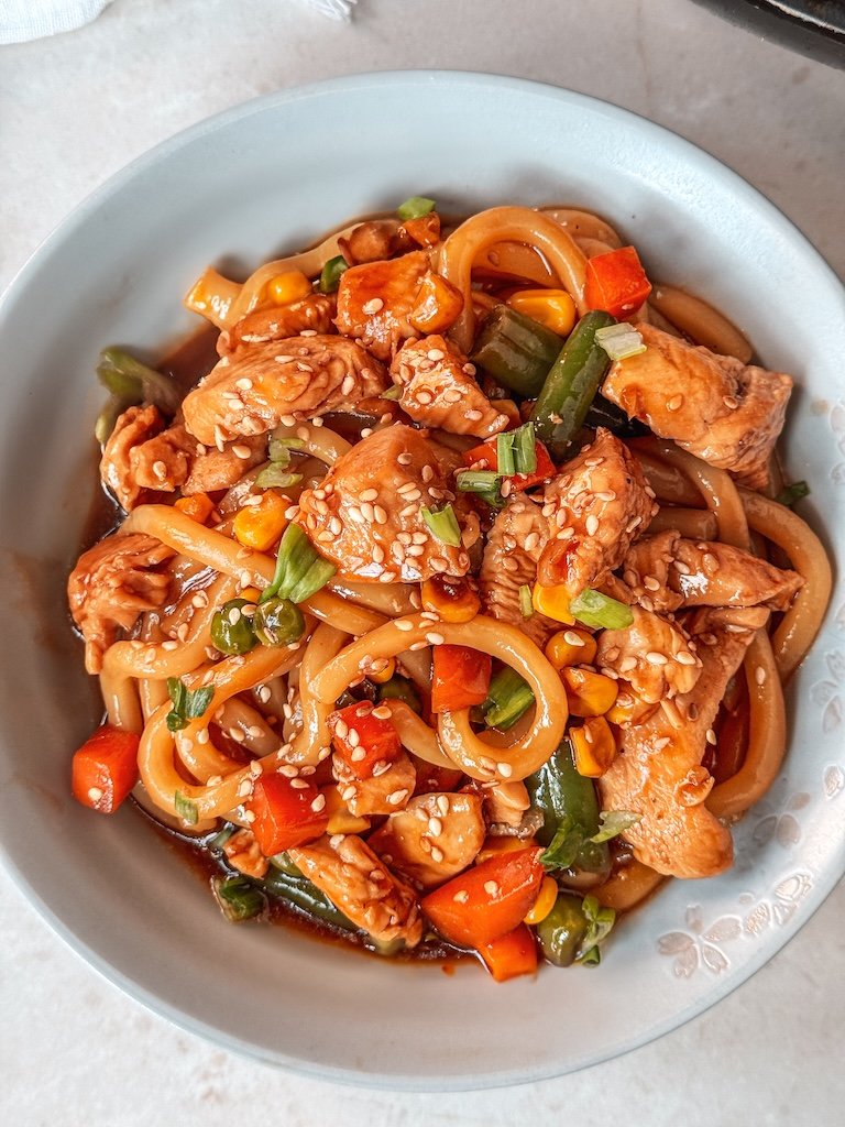 Chicken Teriyaki Noodles Recipe