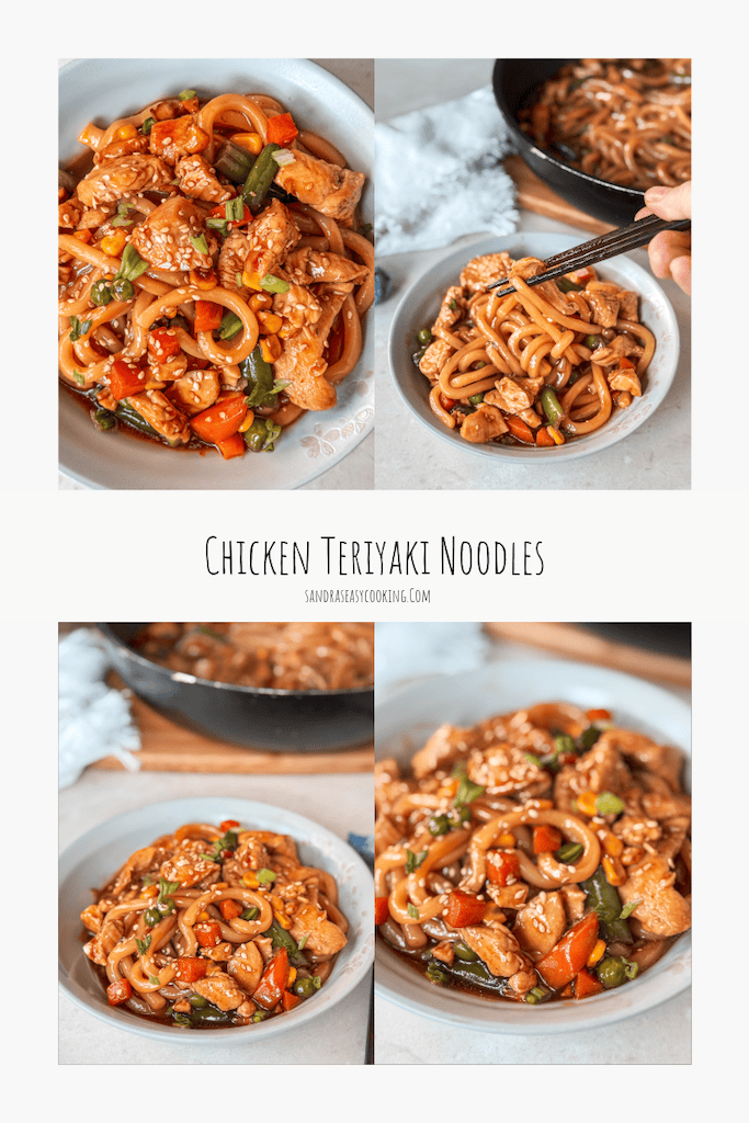 Chicken Teriyaki Noodles • Sandra's Easy Cooking