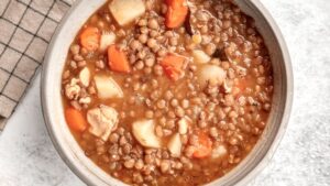 Lentil and Chicken Stew