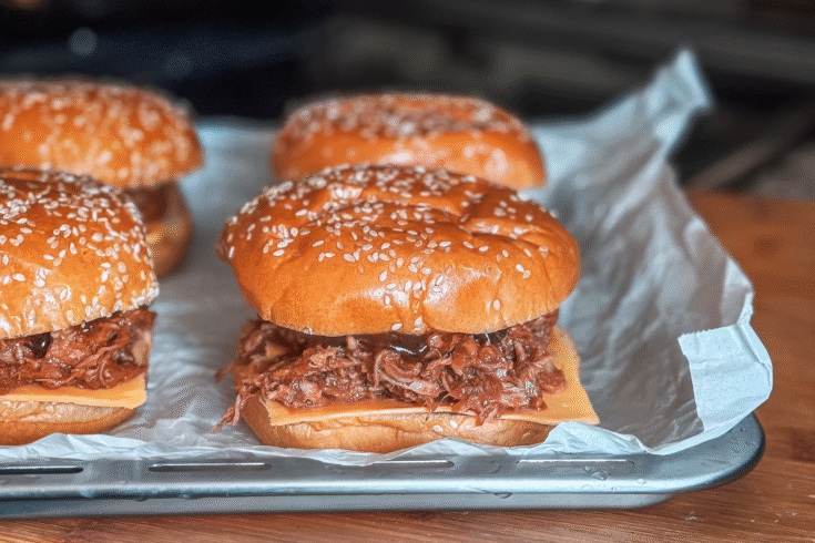 Slow Cooked Pulled Pork Sandwiches