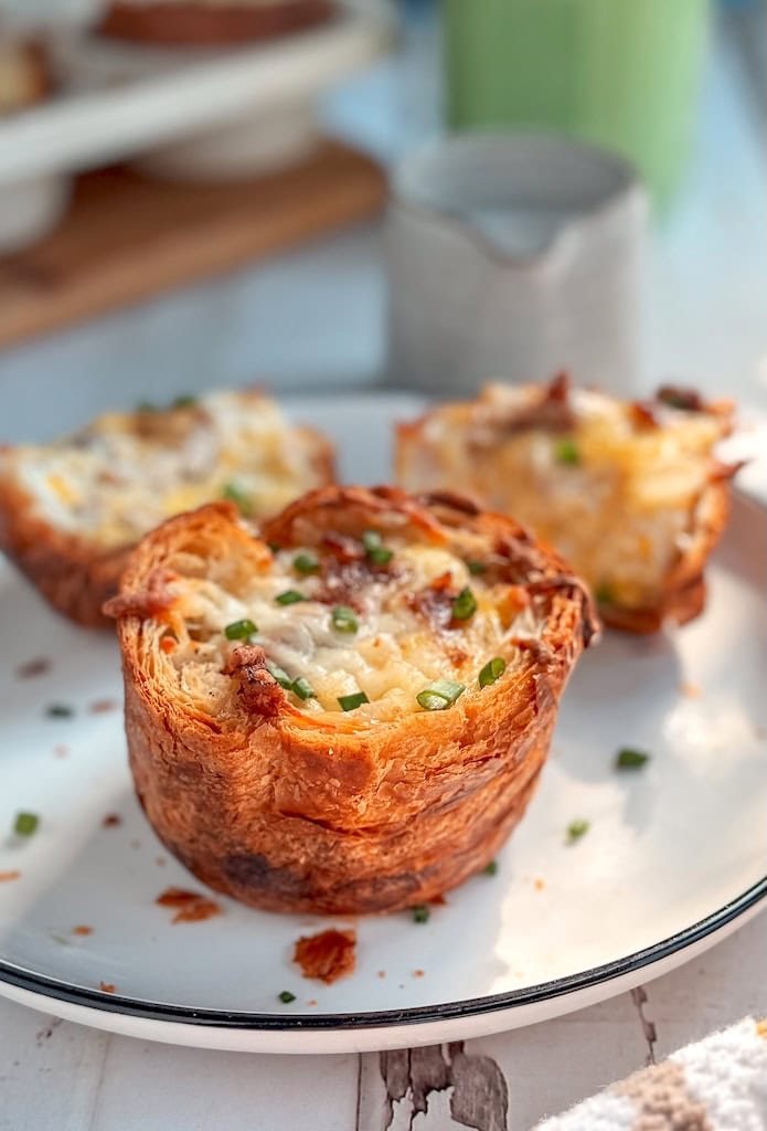 Breakfast Croissant Egg Cups