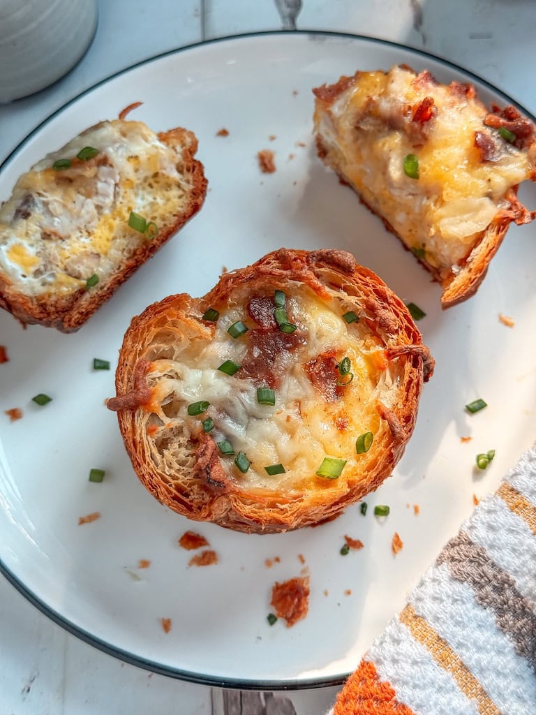 Breakfast Croissant Egg Cups