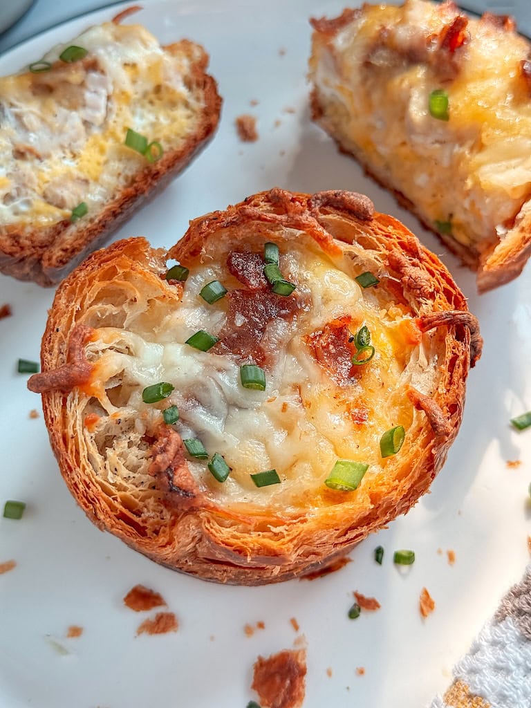 Breakfast Croissant Egg Cups