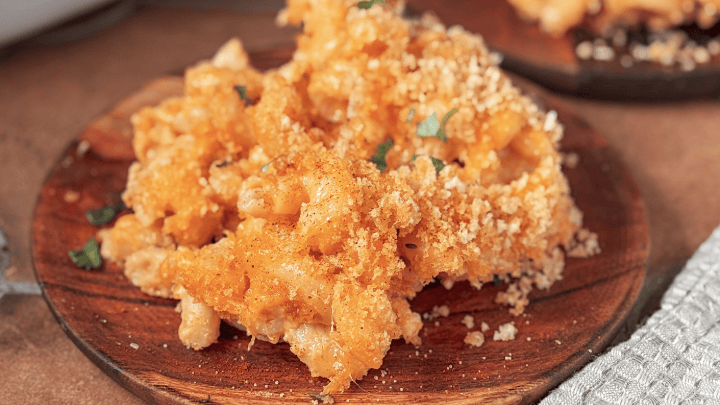 This Cajun Baked Mac & Cheese recipe is creamy, cheesy, and full of smoky flavor. Easy to make, perfectly baked, and guaranteed to impress!