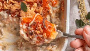 Cheesy Green Bean Casserole