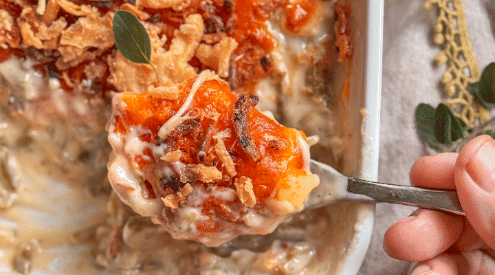 Cheesy Green Bean Casserole