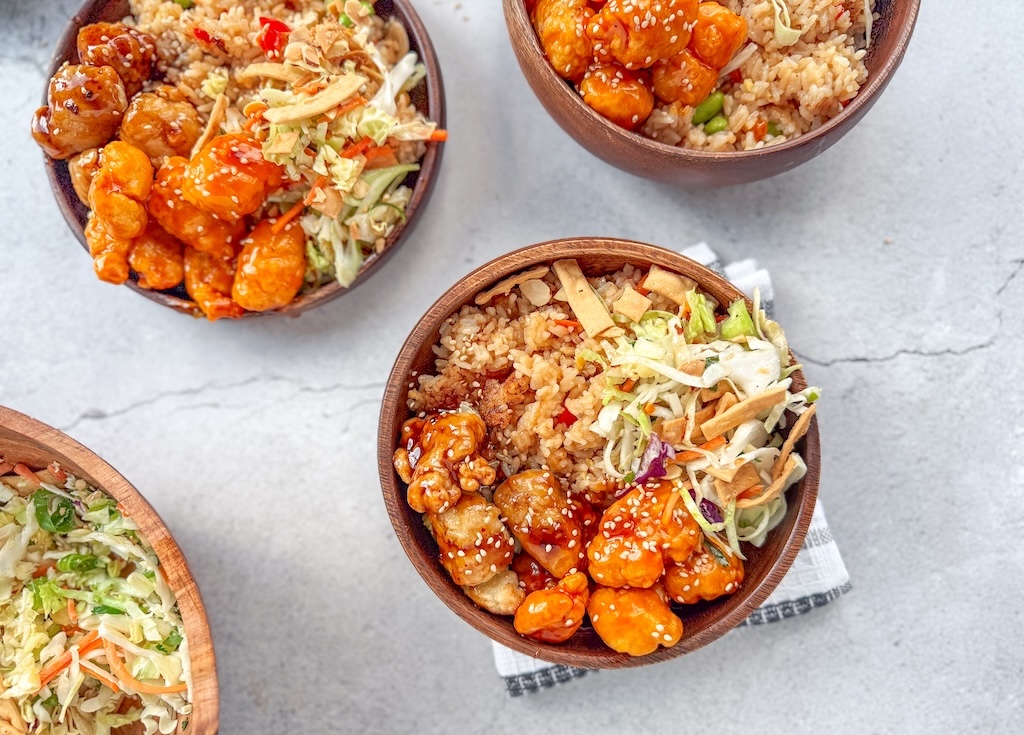 Easy 20 Minute Asian Dinner with Frozen Entrées